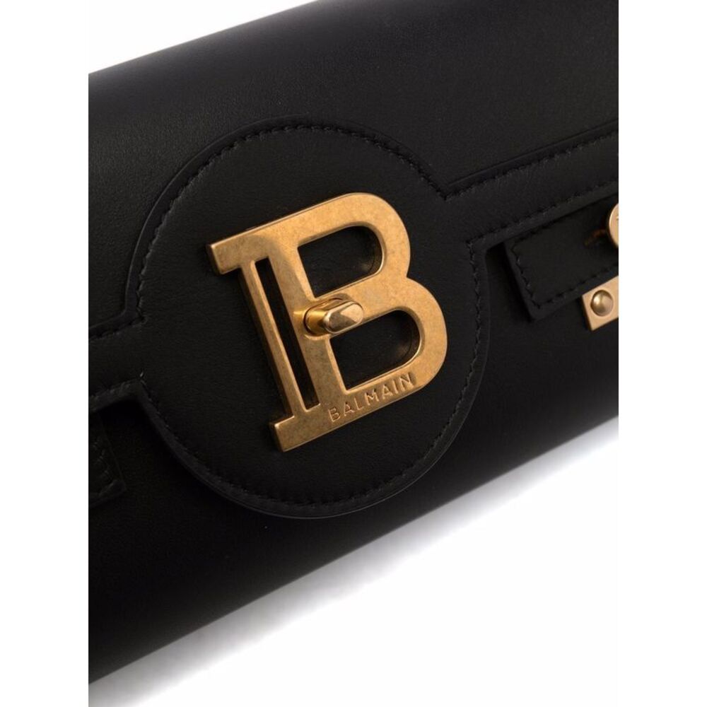 Balmain Women B-Buzz 23 Leather Crossbody Bag - Picture 4 of 5